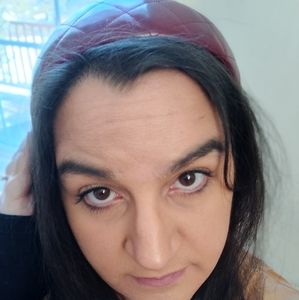 Burberry quilted leather headband